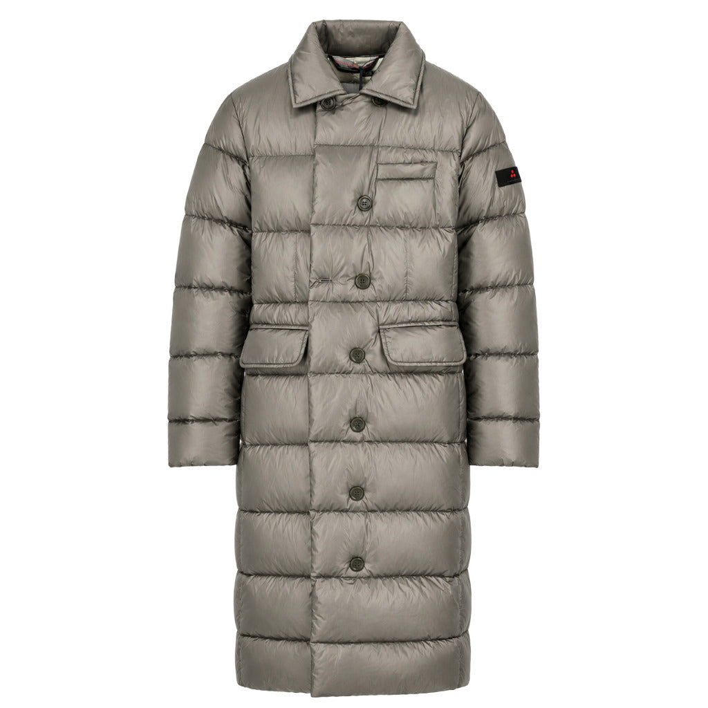 Peuterey – green long down jacket – image 1