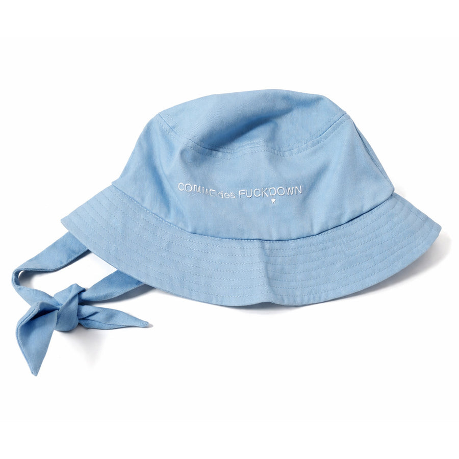 Comme Des Fuckdown Light Blue Bucket Hat