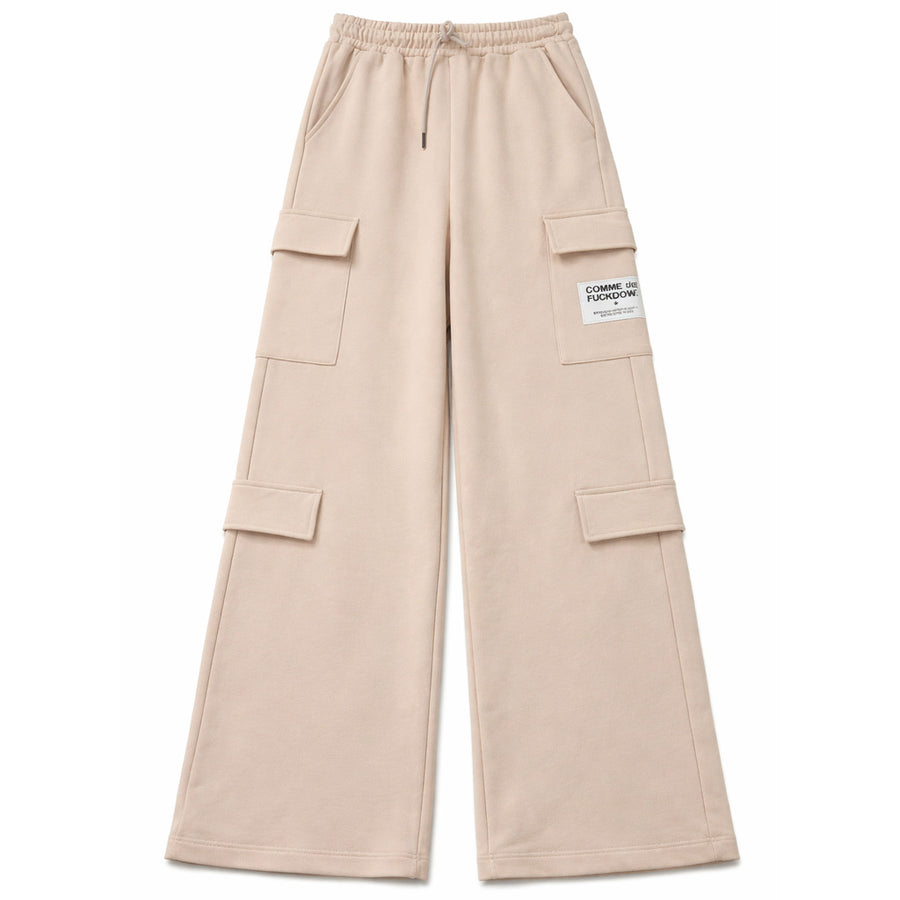 Comme Des Fuckdown Beige Cargo Pants