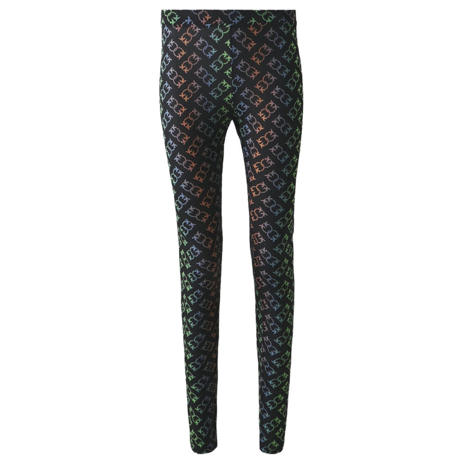 Pinko Ginseng Leggings in Black Nylon