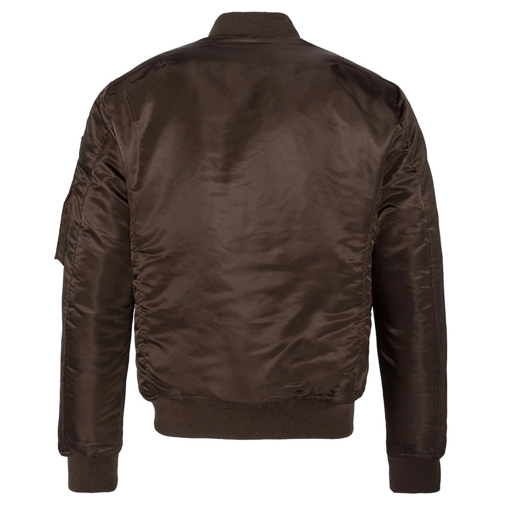 schott nyc - airforce jacket marrone