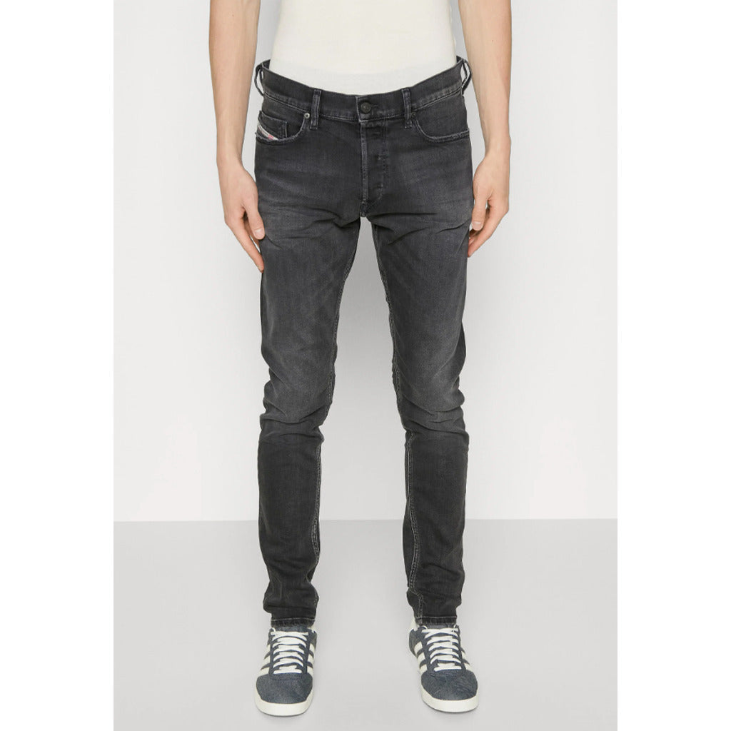 Diesel Tepphar-X black denim jeans, closer product view