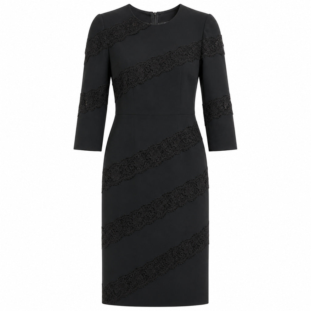 dolce & gabbana - abito con pizzo