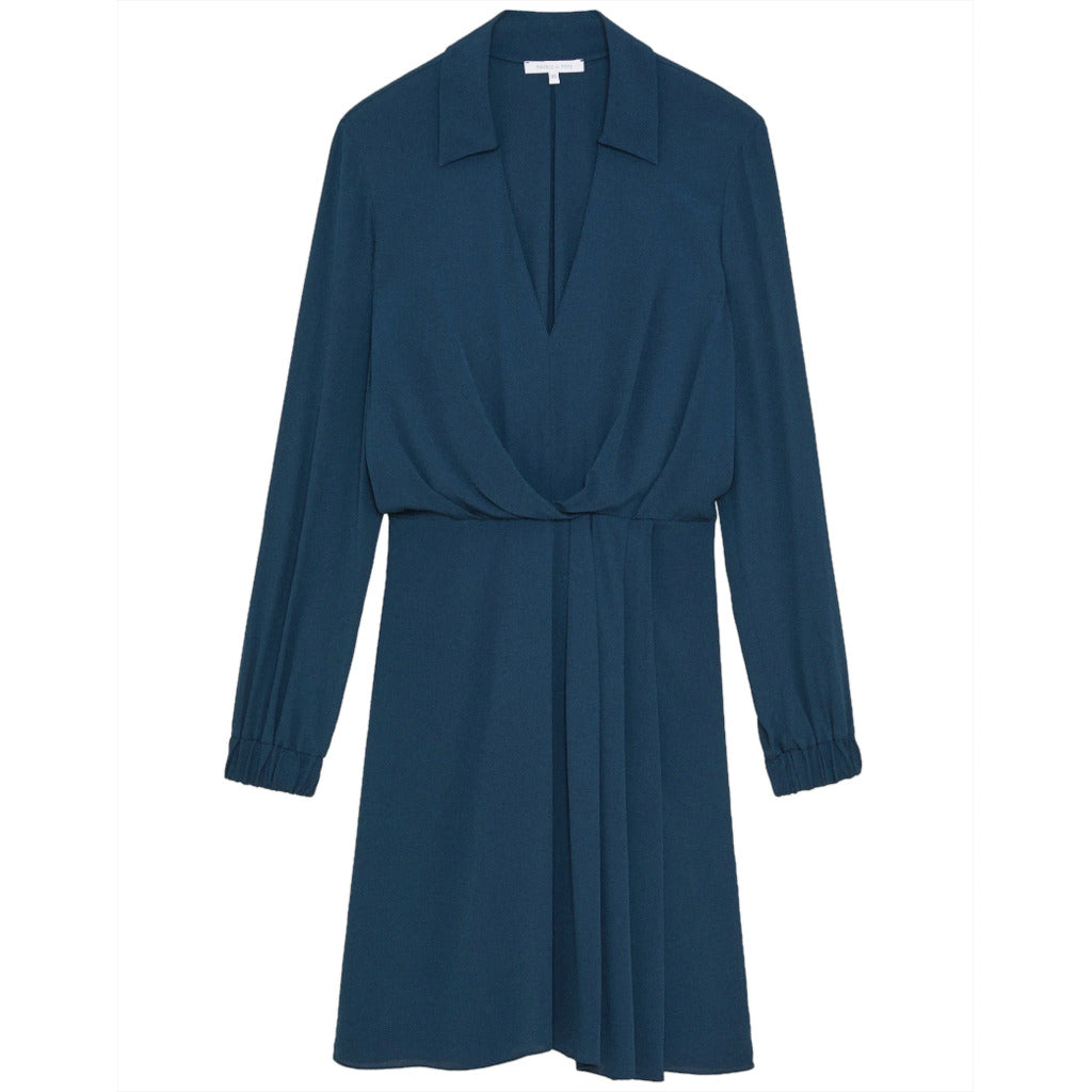 Patrizia Pepe Petrol Blue Midi Dress