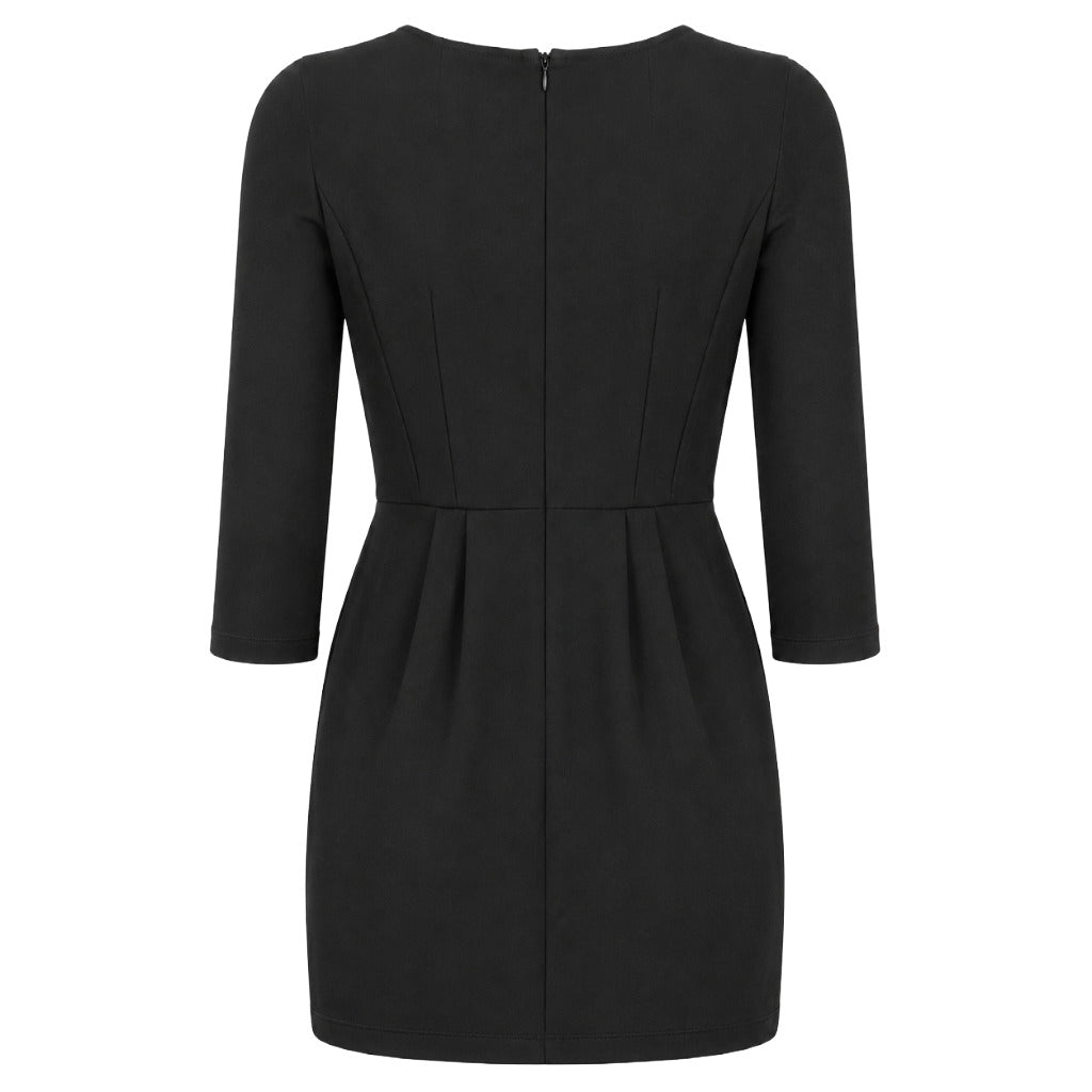 dolce & gabbana - abito corto con scollo a v