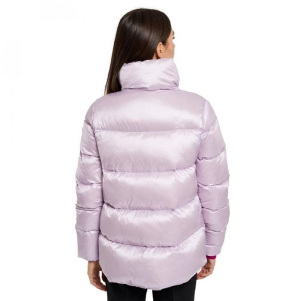 People Of Shibuya – Nujo Quilted Down Jacket – Back view showing horizontal quilting