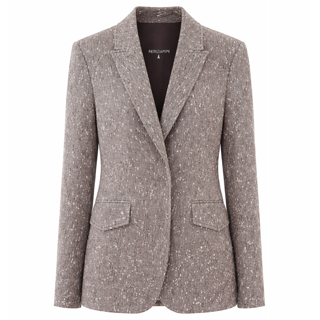 Patrizia Pepe Pepper Black & White Jacket