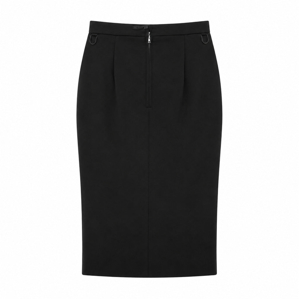 Dolce & Gabbana Black Skirt with Pockets