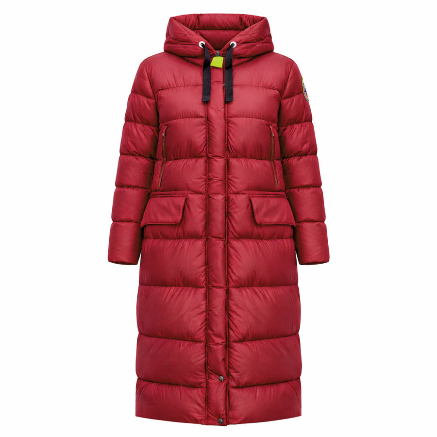 Parajumpers Long Jacket in Red
