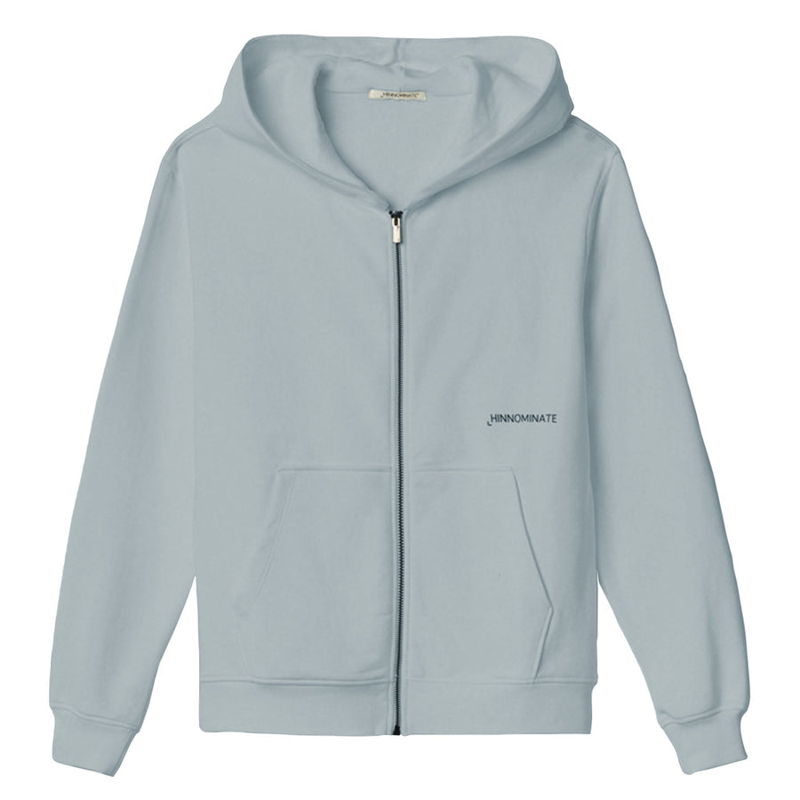 Hinnominate Hooded Sweatshirt in Light Blue Cotton
