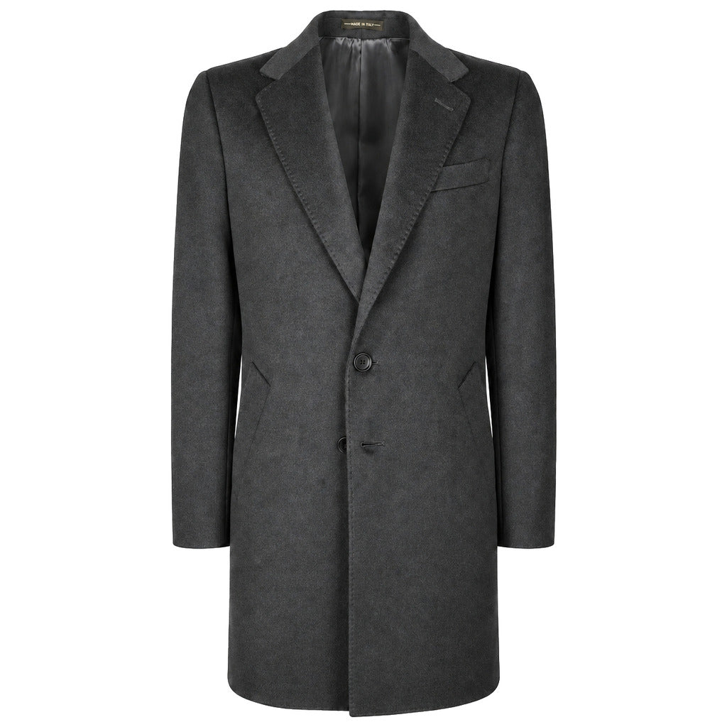 Loro Piana Tessuto – Capolavoro Coat – dark gray front view