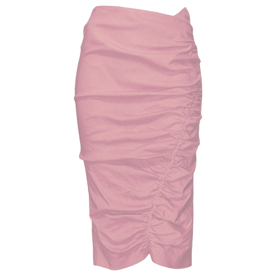 pinko - gonna grifone  rosa