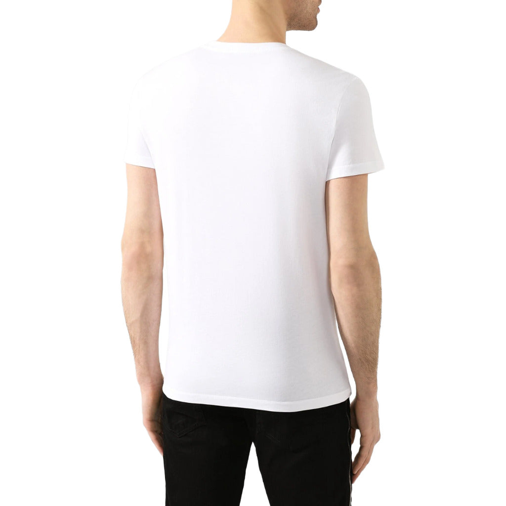 Balmain Paris T-Shirt in White Cotton