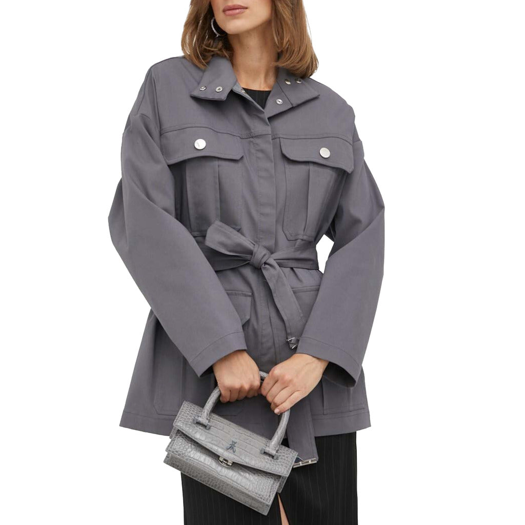Patrizia Pepe Belted Trench Coat