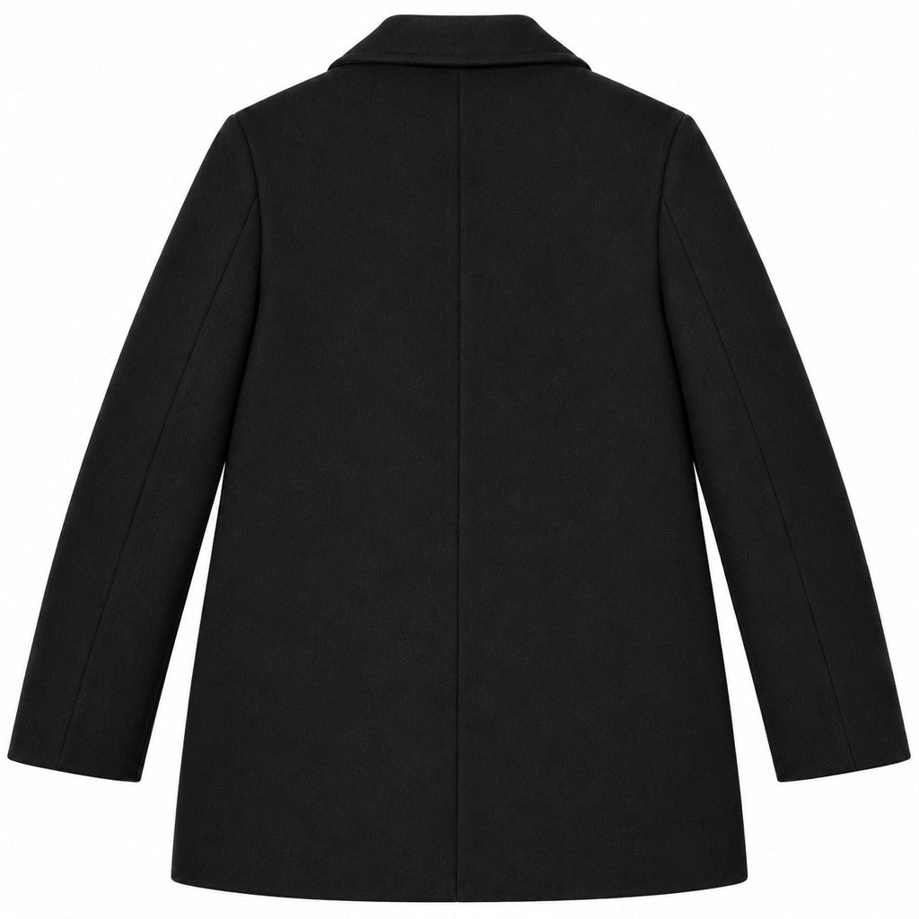 loro piana tessuto - cappotto peacoat in cashmere