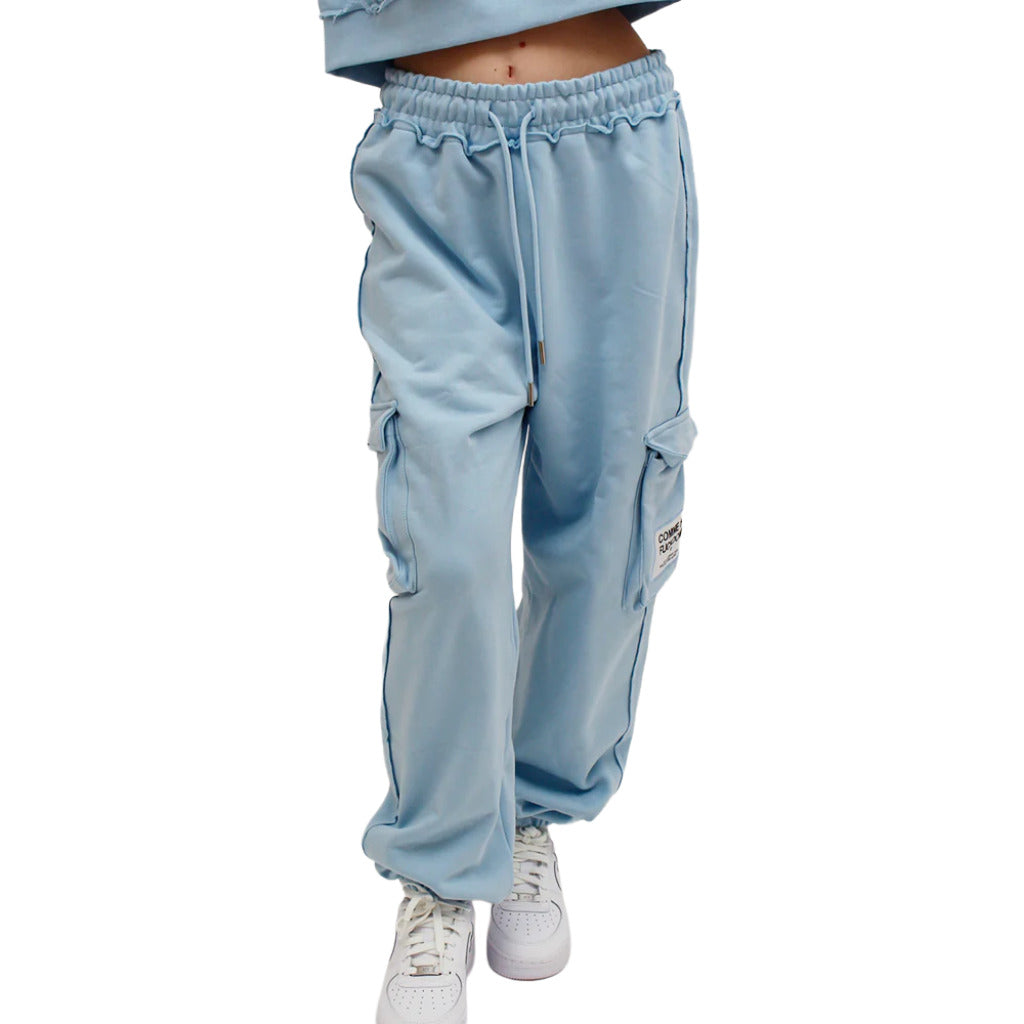 COMME des FUCKDOWN Pants in Light Blue