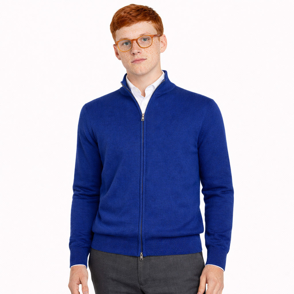 Bagutta Finezza 16 Cashmere Cardigan in Grey