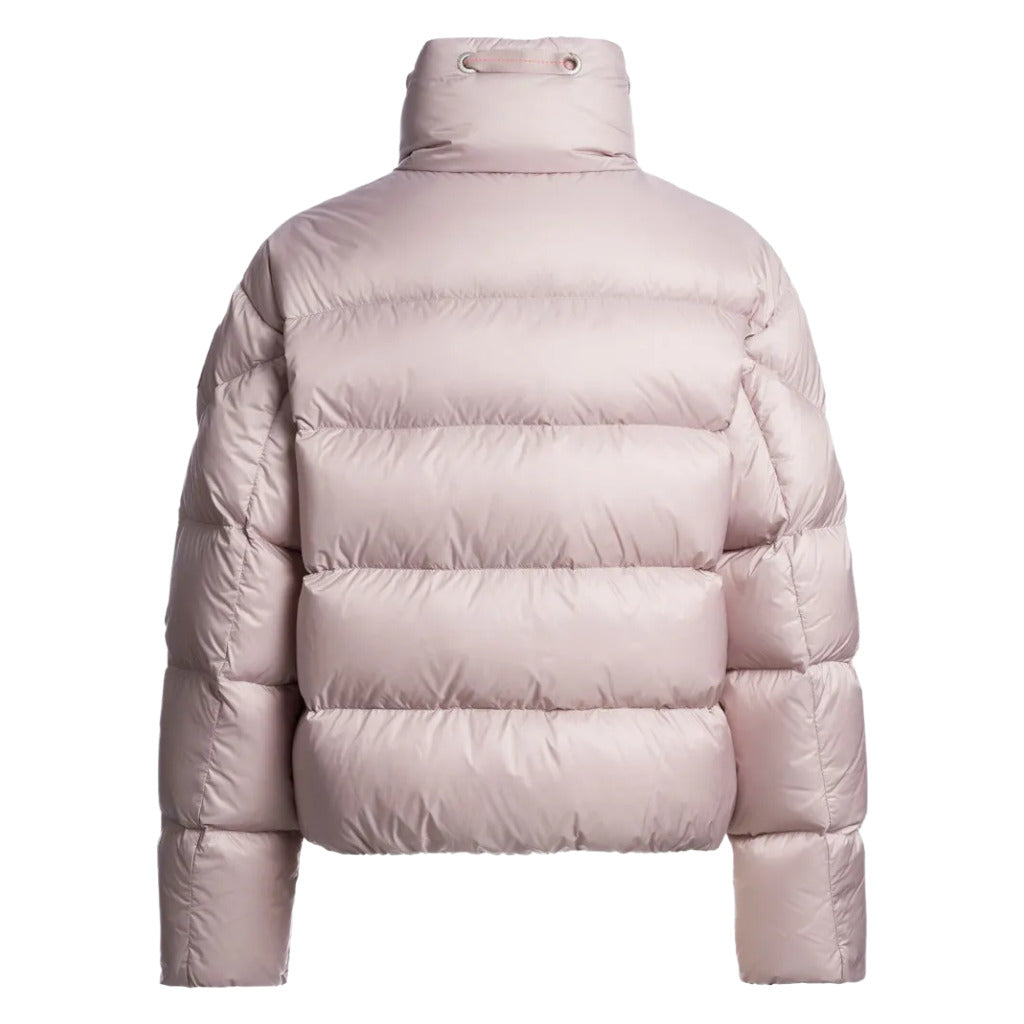Parajumpers – Killin pink down jacket – rear packshot showing horizontal quilting