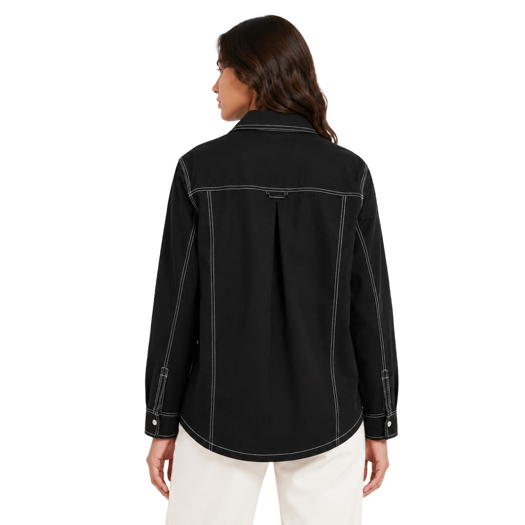 Moose Knuckles Shirt with Fur Chest Pocket