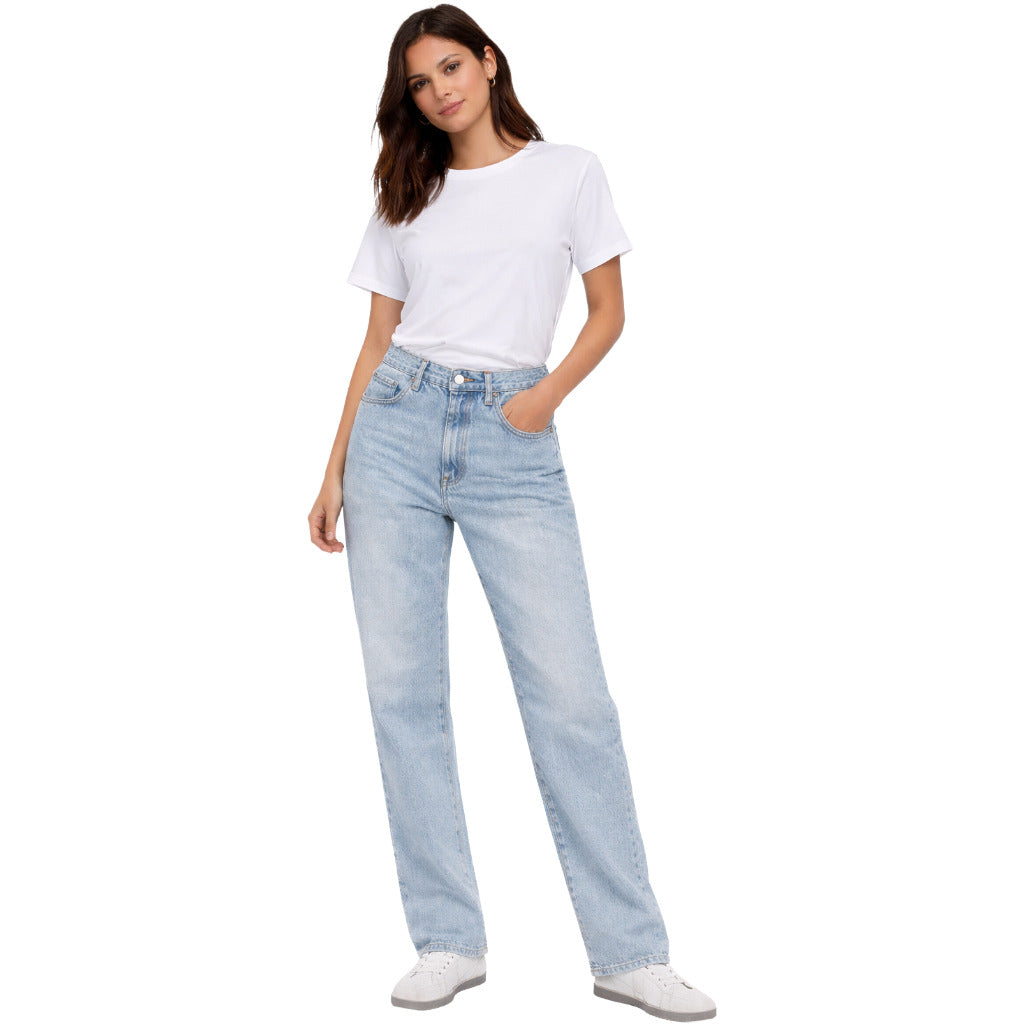 There Was One Jeans in Light Blue