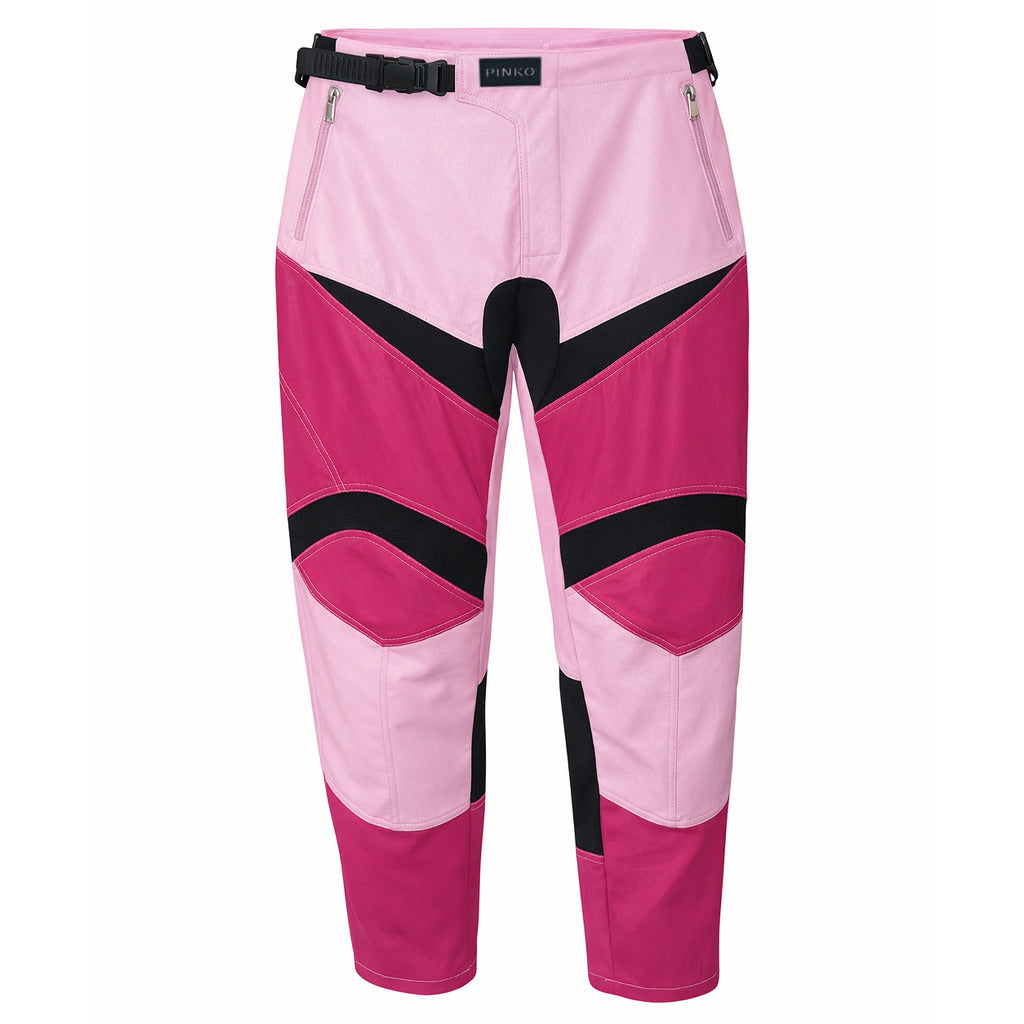 pinko - pantaloni prometeo gold silver