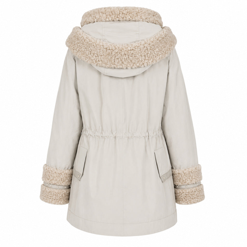 Peuterey – Wapasha Fur Jacket in Grey – image 2