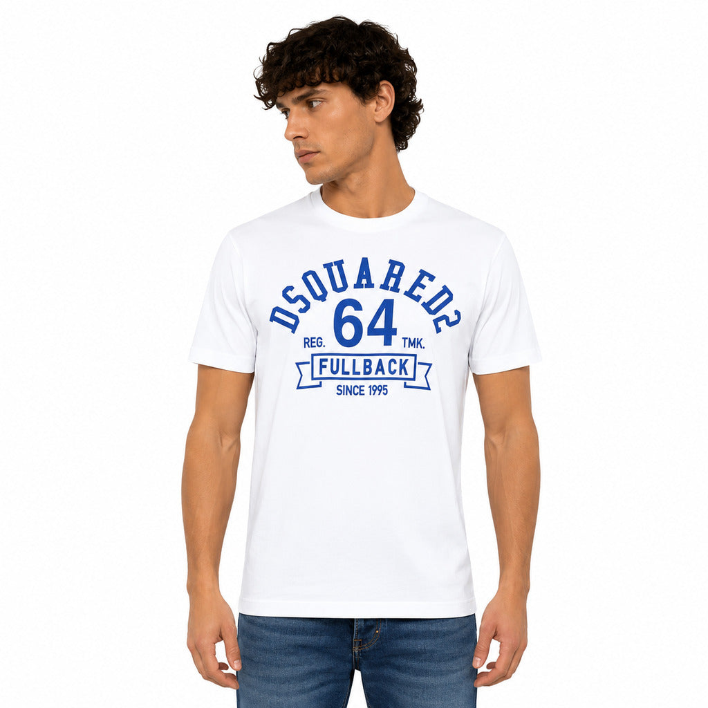 dsquared2 - Maglietta college Cigarette maniche lunghe