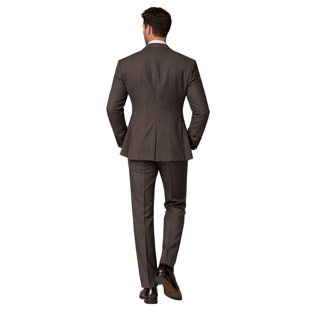 Loro Piana Tessuto Pinstriped Double-Breasted Suit