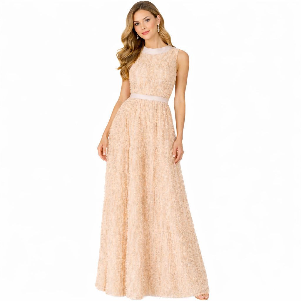 Elisabetta Franchi Lace Dress in Pink