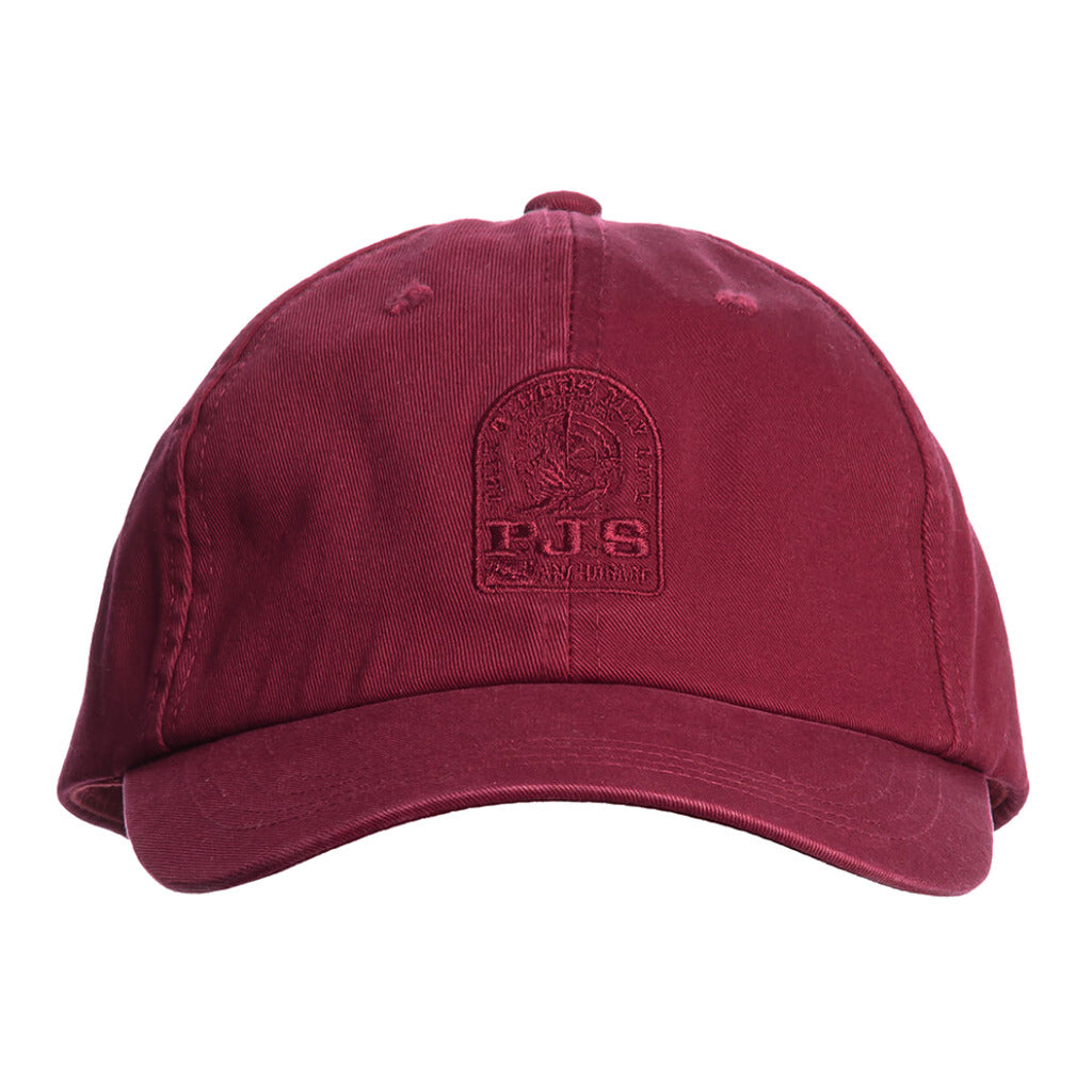 Parajumpers – Ardine Bordeaux cap – front view with tonal embroidered badge