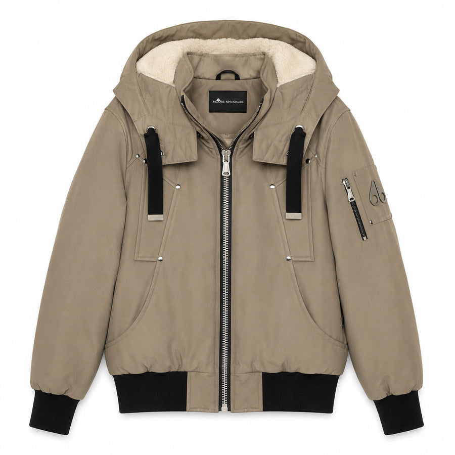 Moose Knuckles Green Padded Jacket