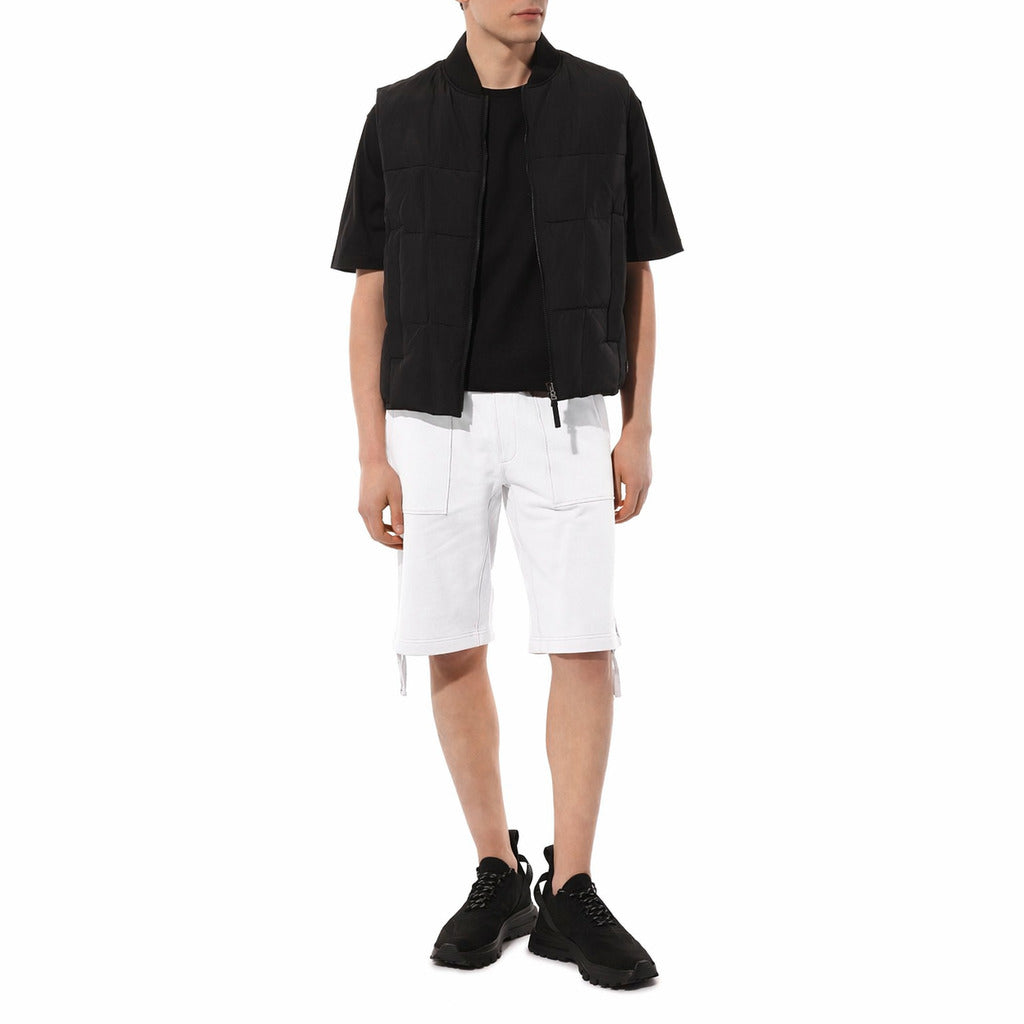 c.p. company - bermuda cargo diagonal raised fleece
