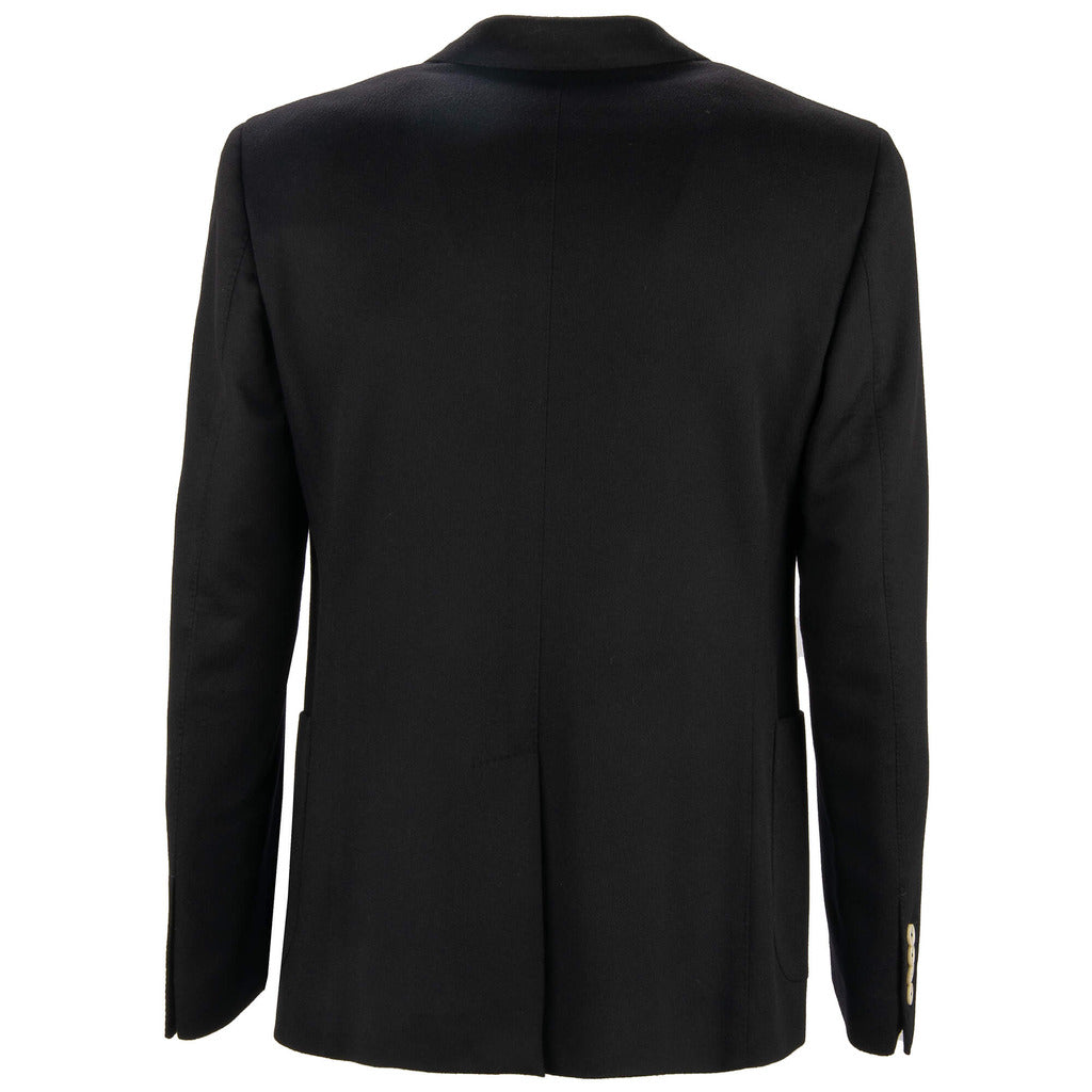 Dolce & Gabbana – black virgin wool jacket – back view, flat packshot