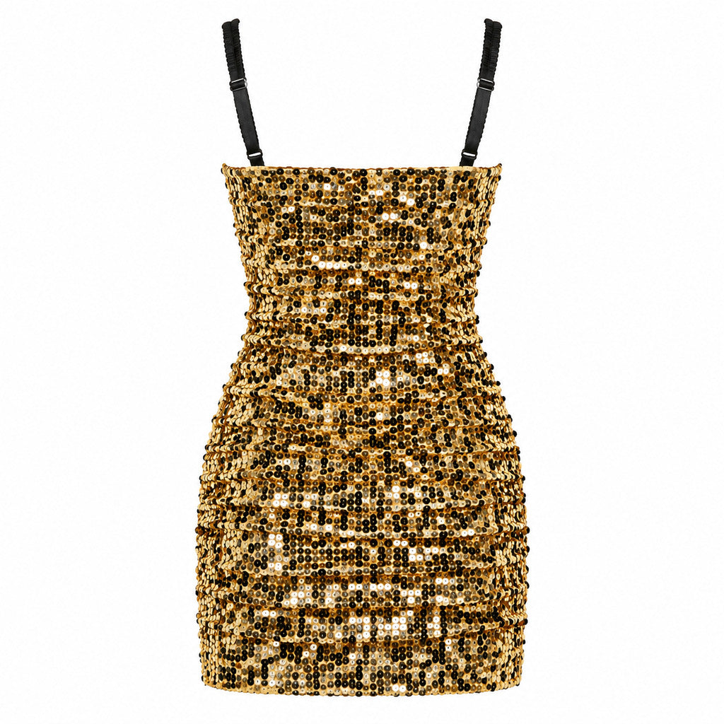dolce & gabbana - Abito con paiettes