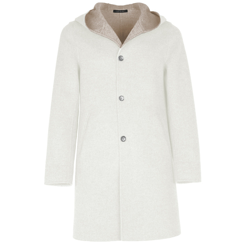 Loro Piana Tessuto – Fabric Capolavoro Parka – front view of white coat