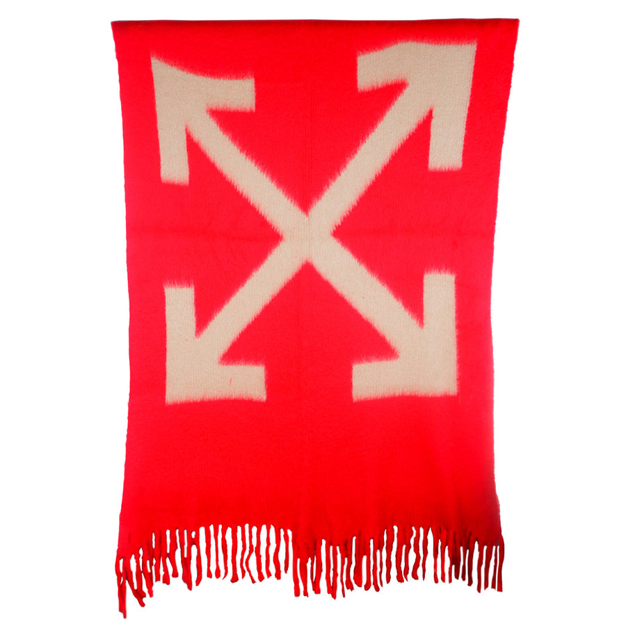 off-white - HOME BLANKET red blanket, main view