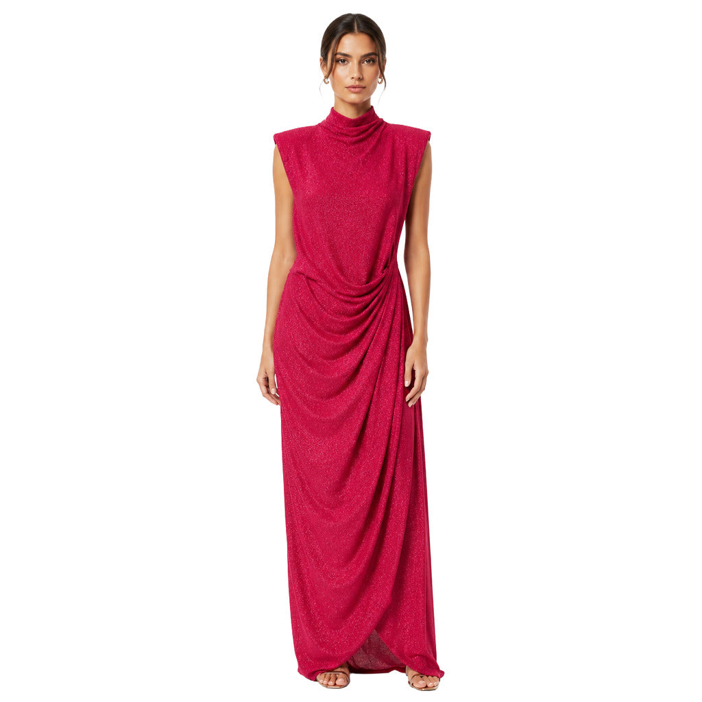 Pinko Aiutante Dress in Fuchsia
