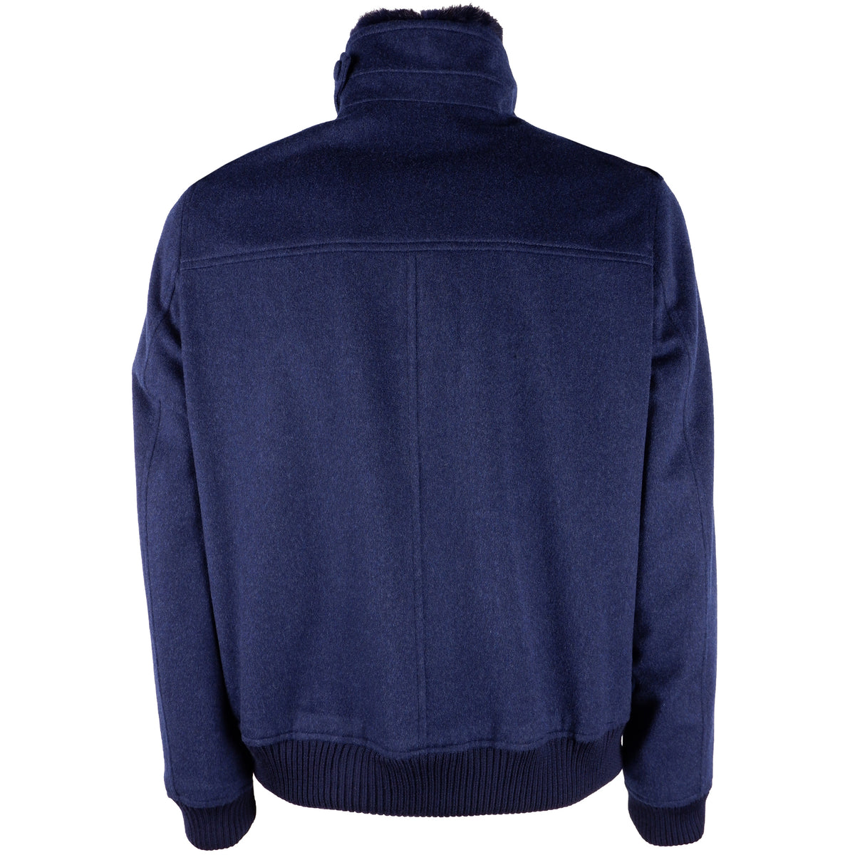 loro piana tessuto - bomber coat blue