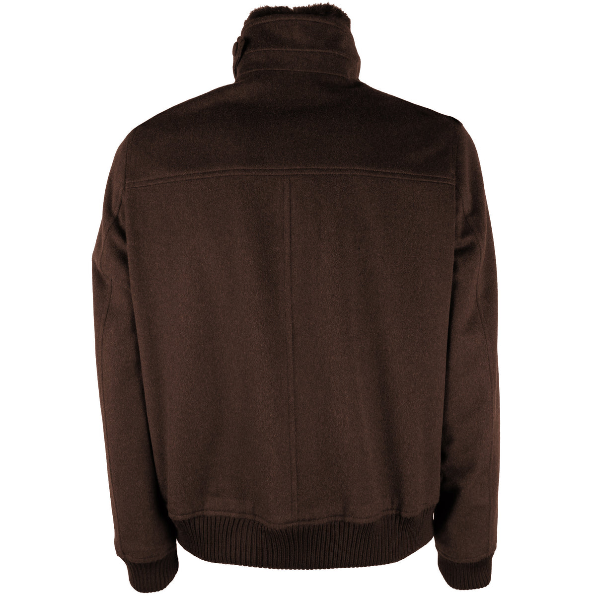 loro piana tessuto - bomber coat brown