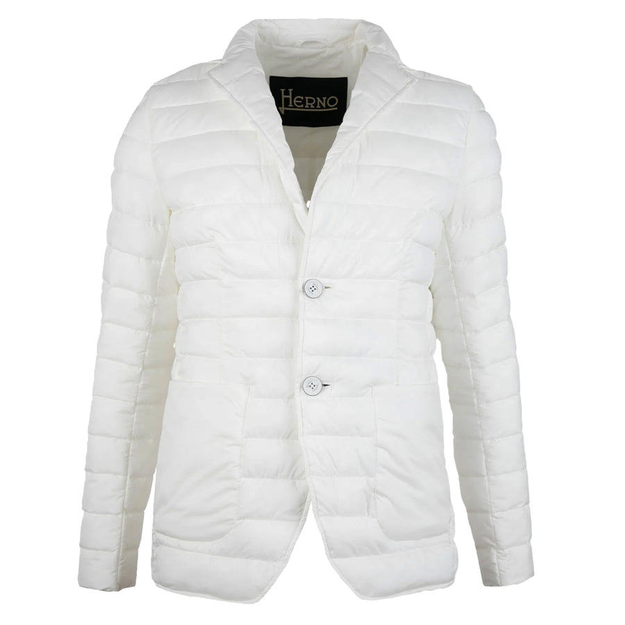 Herno Down Jacket White 100% Polyamide In-Tech