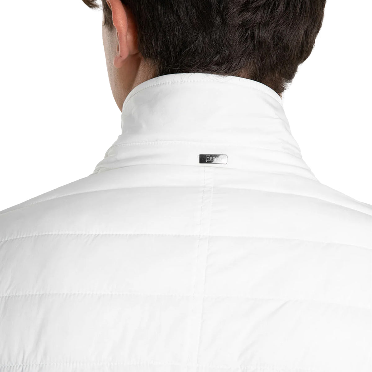 Herno Down Jacket White 100% Polyamide In-Tech