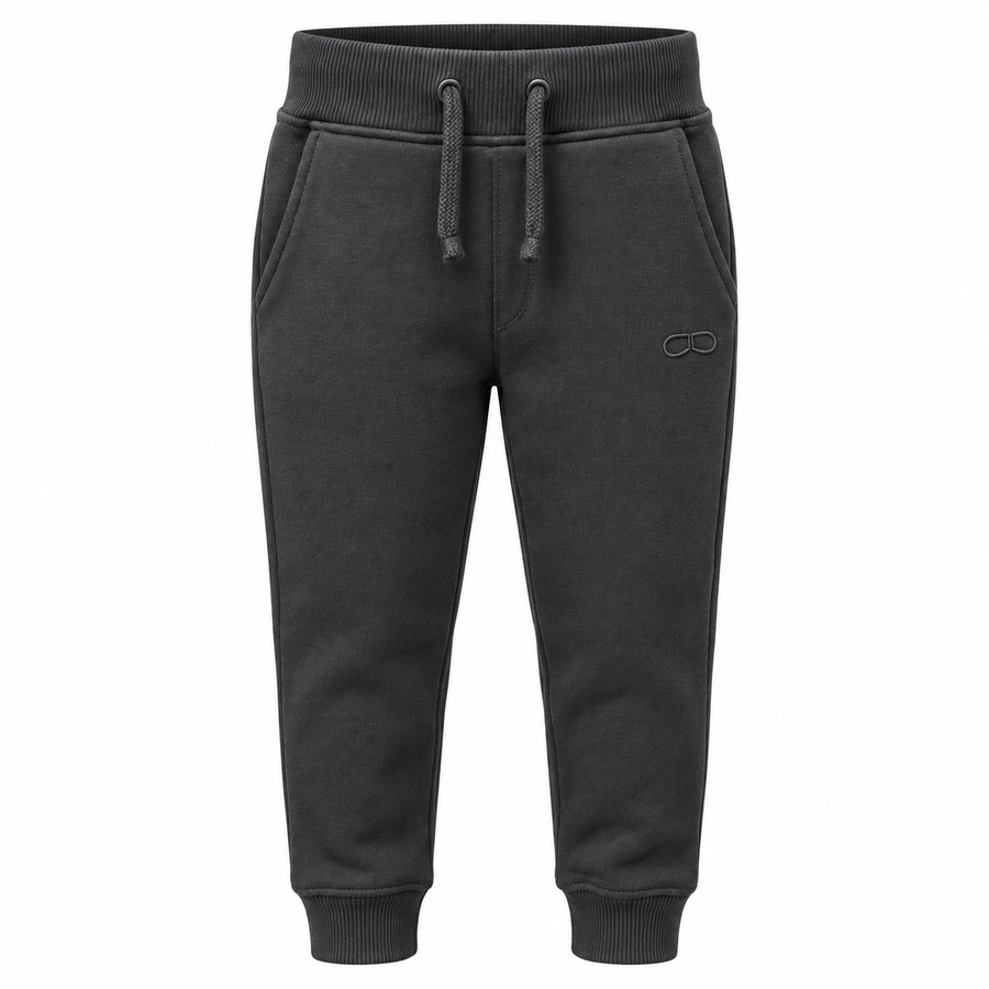 ai-riders - cotton fleece brushed black