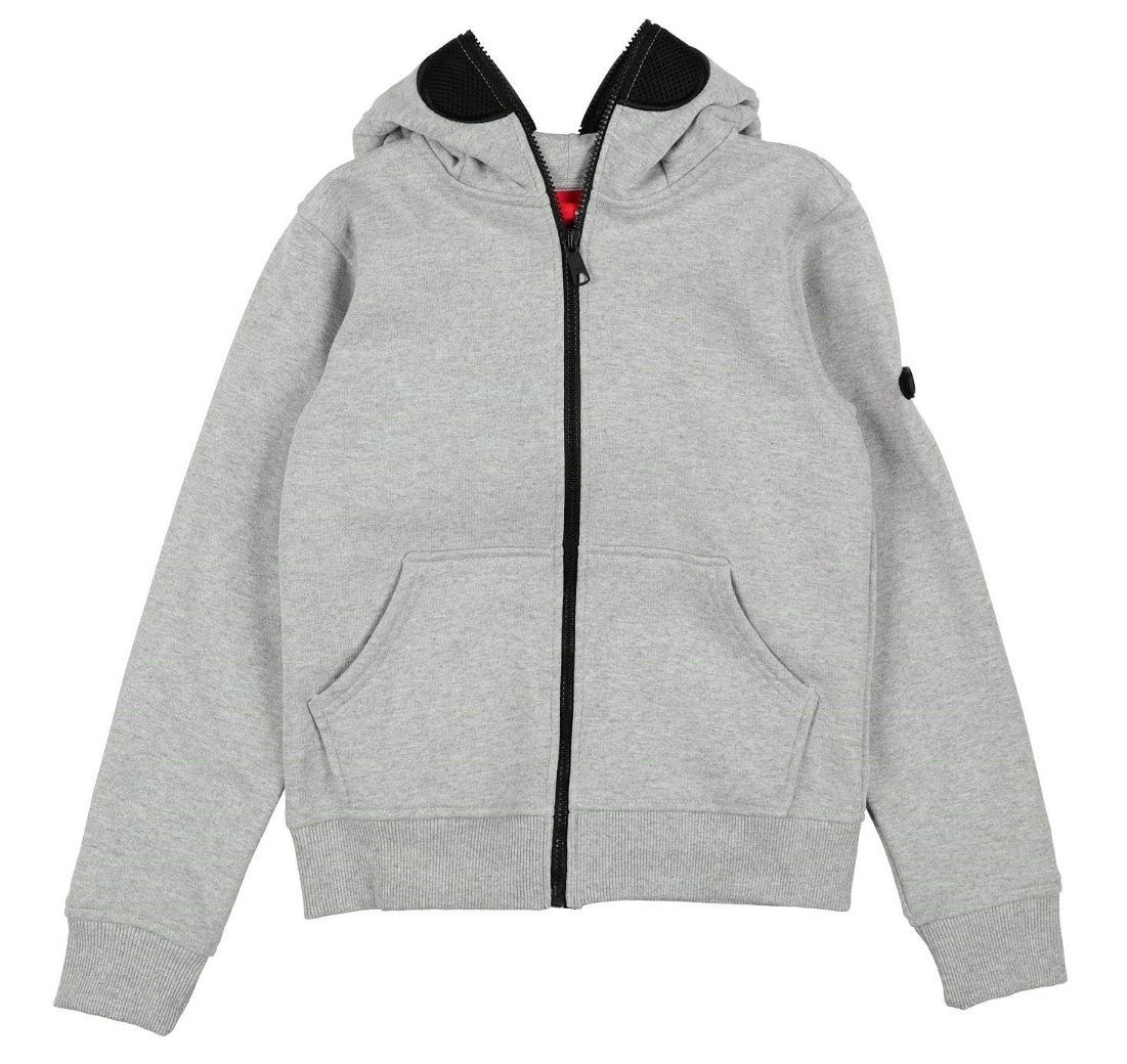 AI-Riders Sweatshirt Grey Cotton