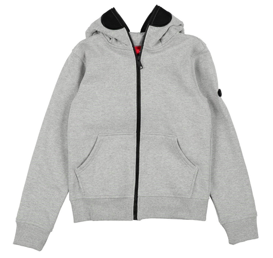 AI-Riders Sweatshirt Grey Cotton