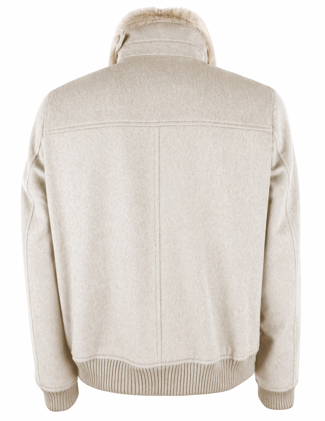 loro piana tessuto - bomber coat beige