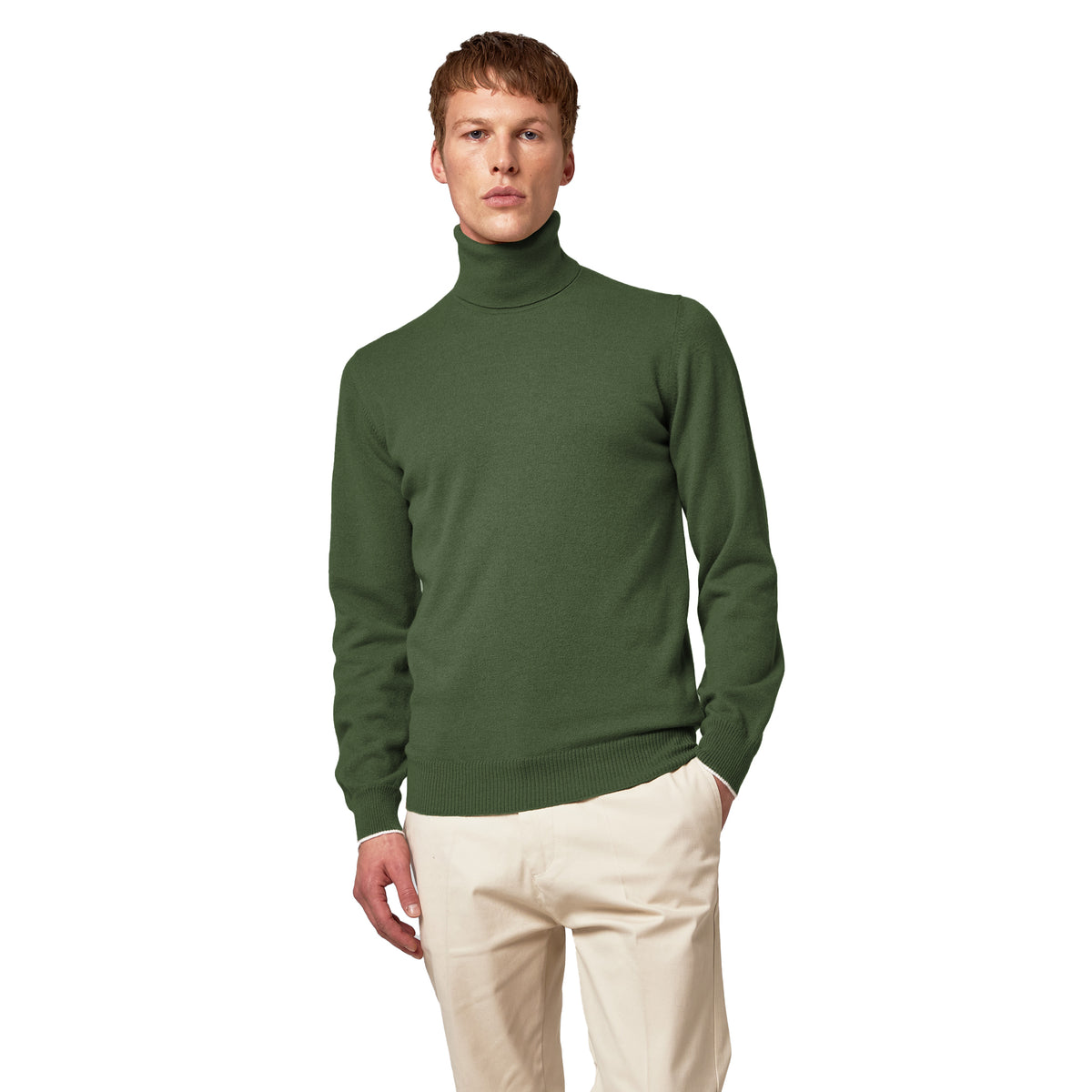 Alpha Studio green jumper