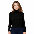Sweater Black Silk and Cashmere Blend