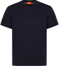 T-Shirt Blue Stretch Cotton Paul Lux