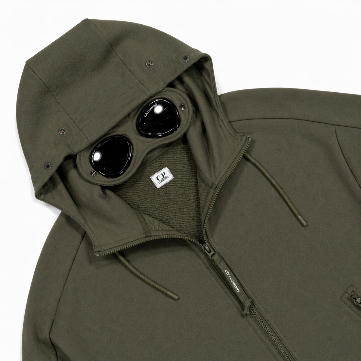 C.p. Company green cotton sweatshirt, image 3 of 3