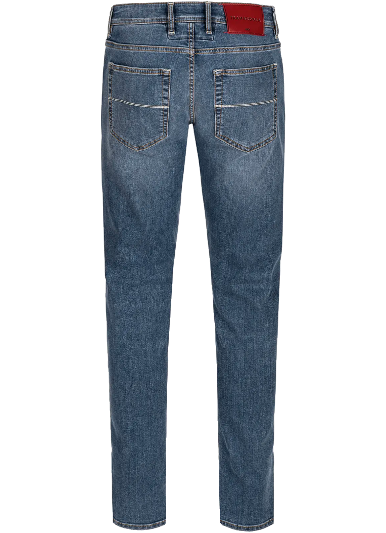 Tramarossa Jeans Blue Cotton Blend Michelangelo Cortina